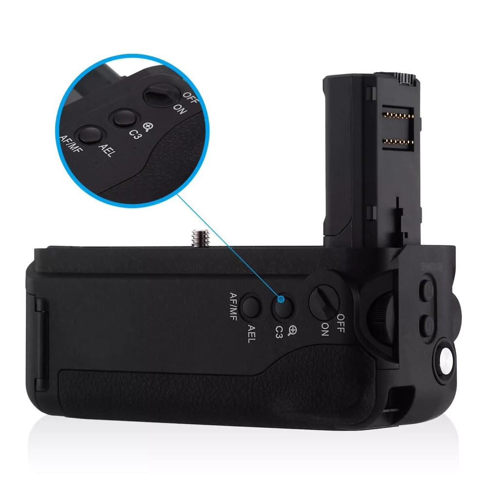 Durable VG-C2EM Battery Handle Grip for Sony A7II A7M2 A7R2 A7S2 Camera
