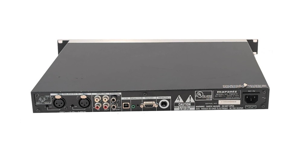 Marantz PMD570 Professional 2 Channel Digital Solid State Audio Recorder