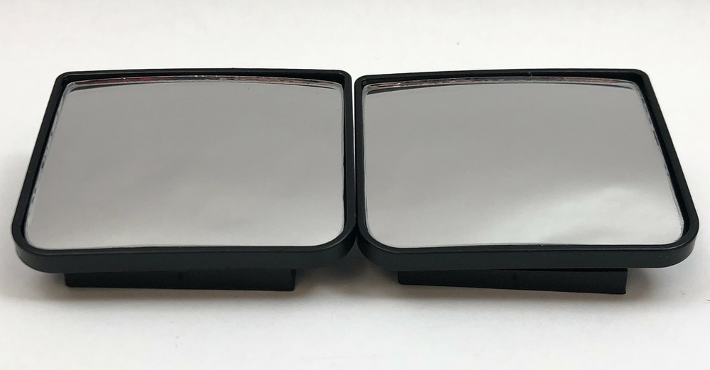 Extended Blind Interior Clip On Rear View Mirror Extender Universal 2-Pack