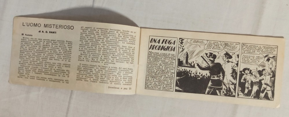 ALBI SALGARI strip 3/10-1 sequence Ed. E.G.L.A. 1949!!