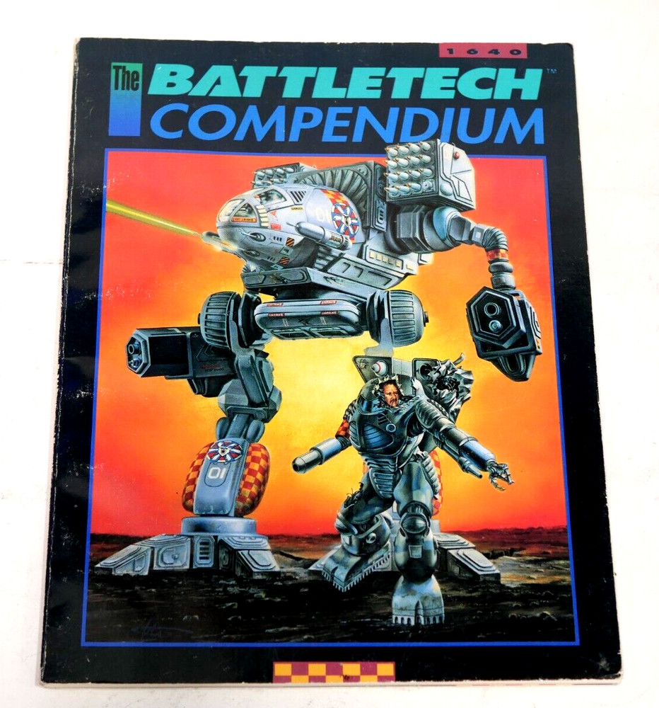 FSA 1990 BatlleTech - #1640 Compendium with DATA sheet