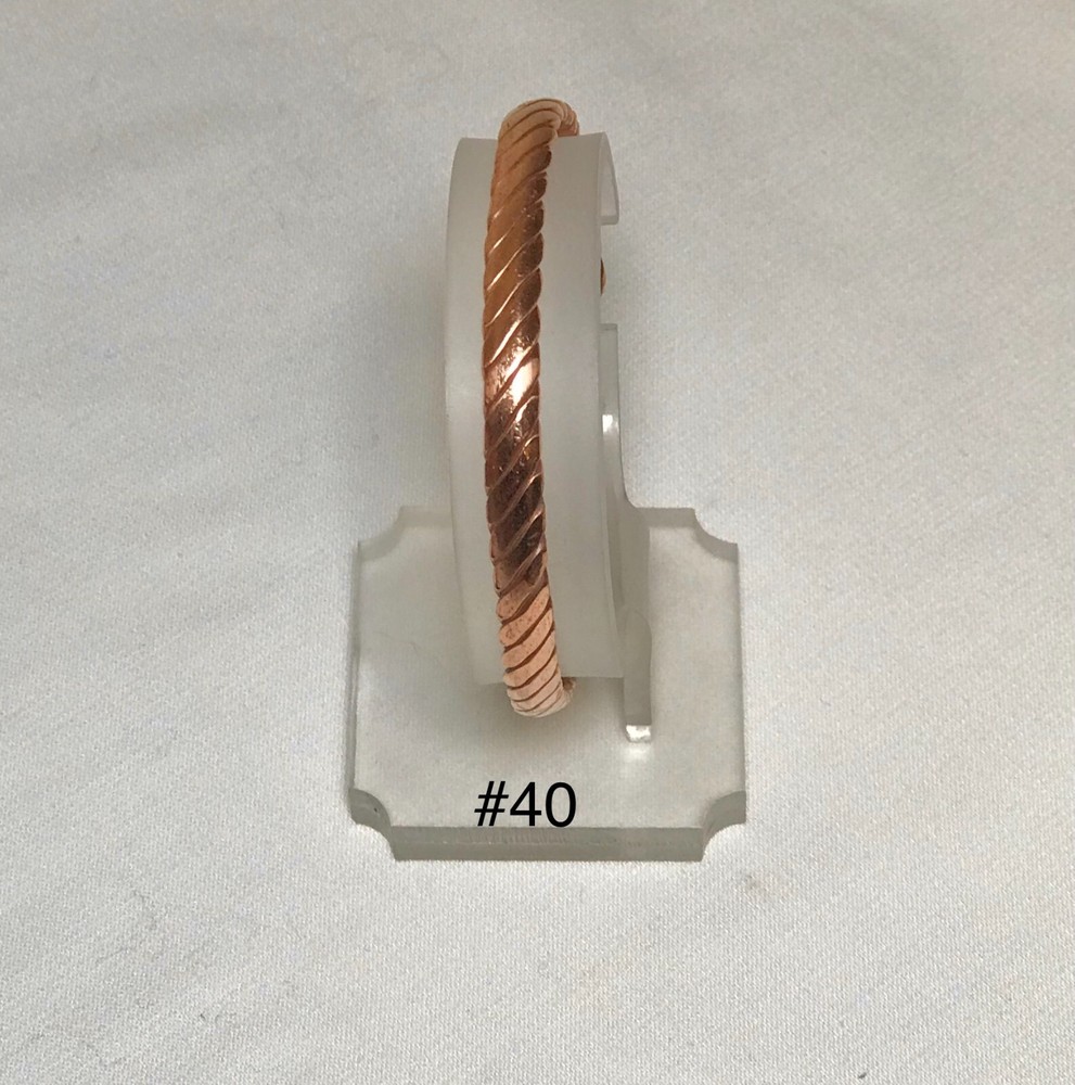 Pure copper bracelet in different design