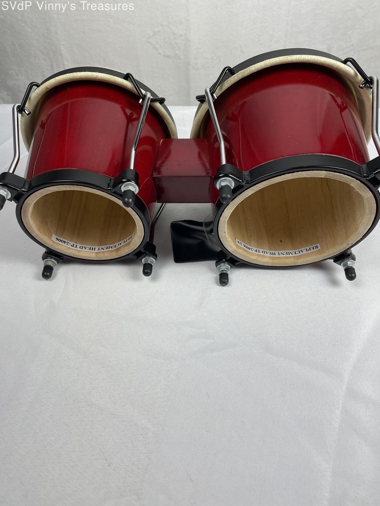 Toca Synergy Red Bongo Drums