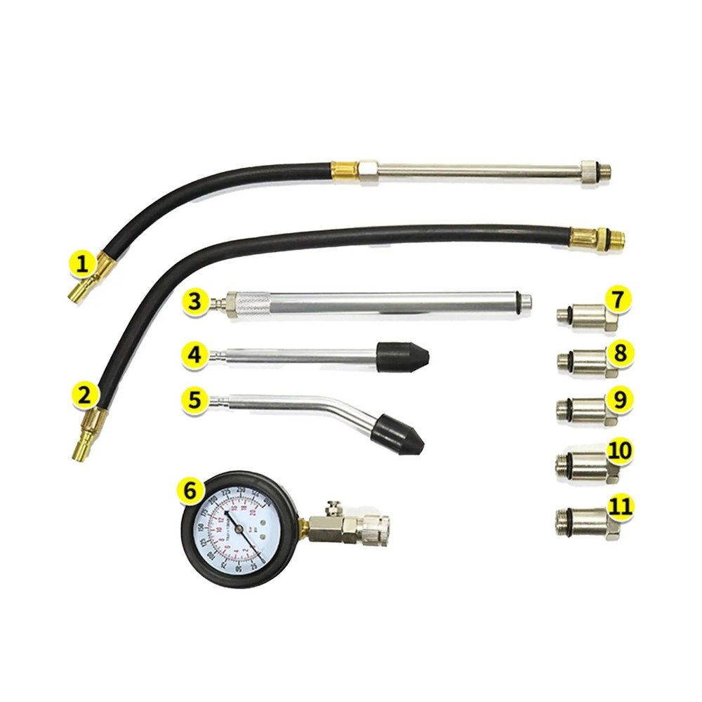 NEW Professional Engine Cylinder Compression Tester Kit