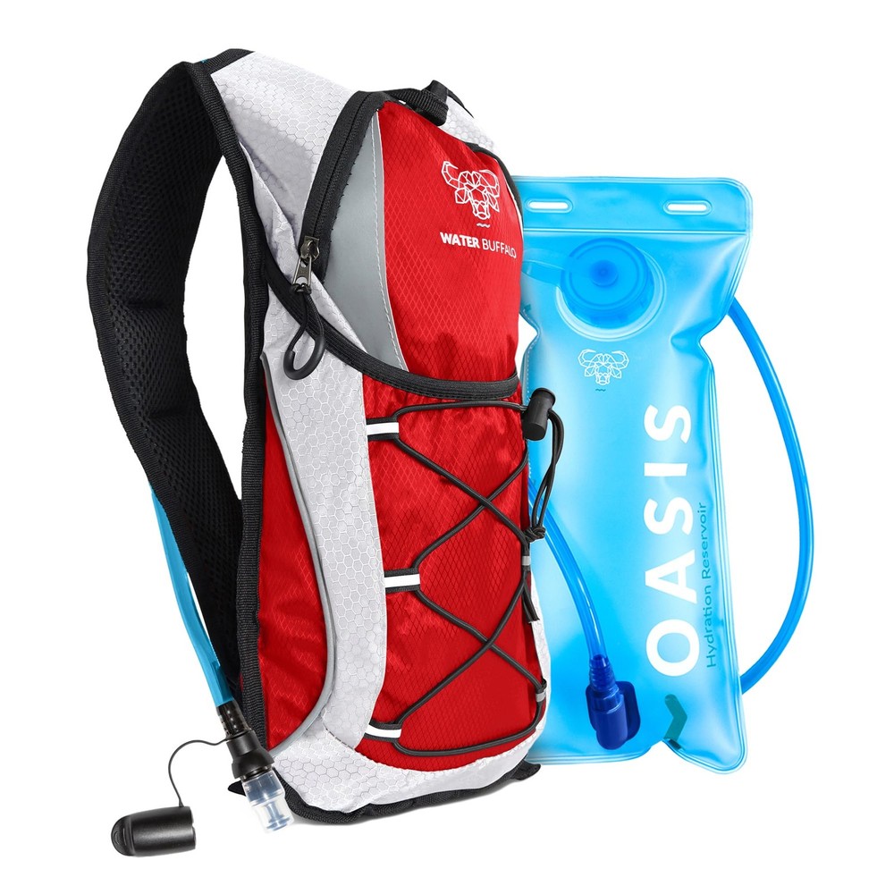 Road Runner Hydration Backpack – Lightweight Water Backpack with 2L Bladder -...