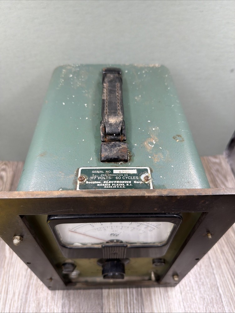 Boonton Electronics 91CA RF Voltmeter Untested