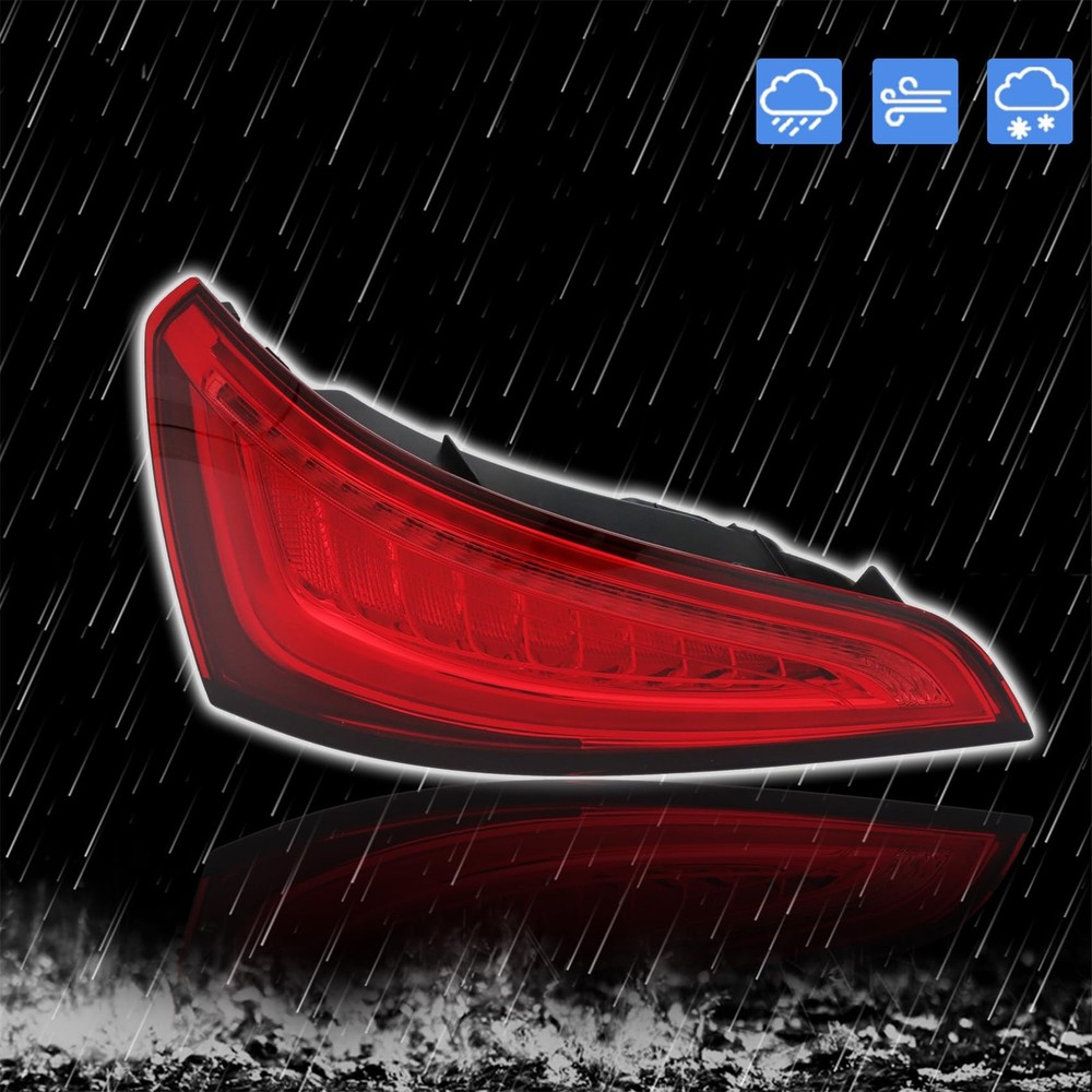 Tail Lamp Light Replacement for Q5 2013-2017 Red Lens Driver Side