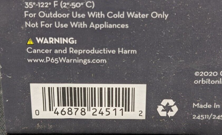 Orbit - B-Hyve XD 24511 - Bluetooth Hose Faucet Timer