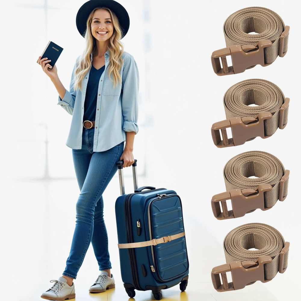 Backpack Accessory Strap Luggage Straps Cover Strap Sleeping Bag Strap with Buck