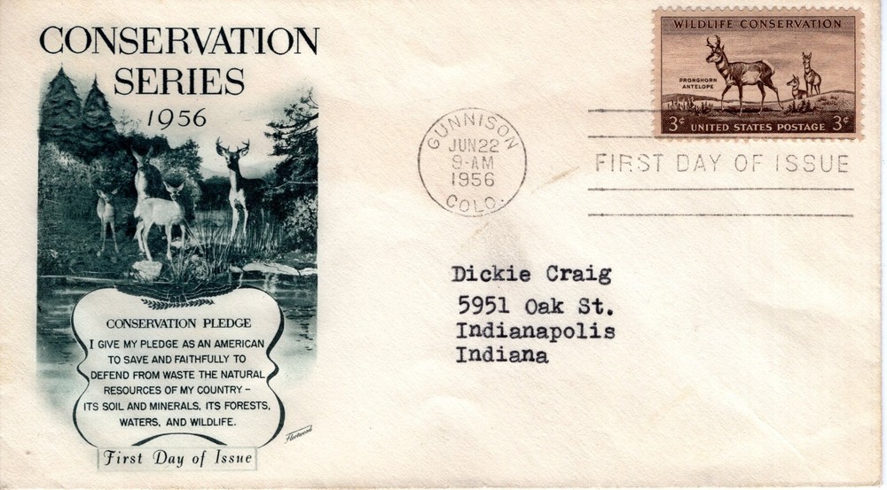 CONSERVATION SERIES -  1956 - DC786