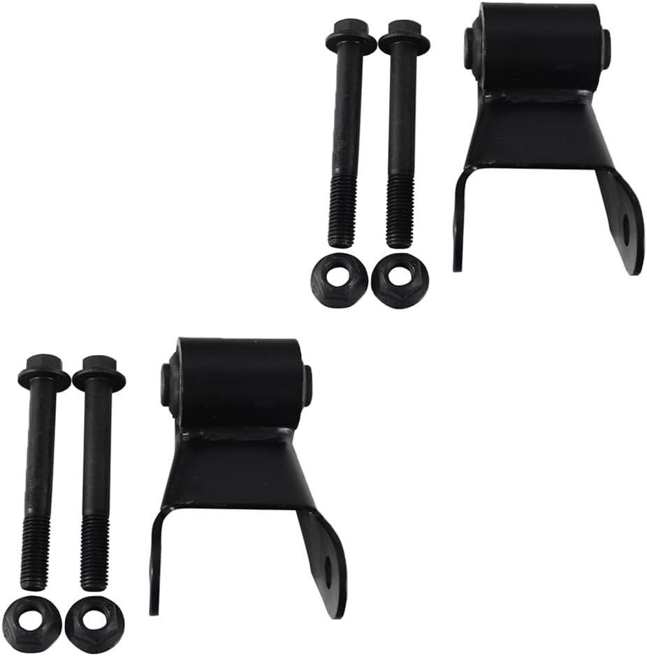 Rear Leaf Spring Hanger Bracket Shackle Kit for Chevy Silverado 1999-2013 GMC