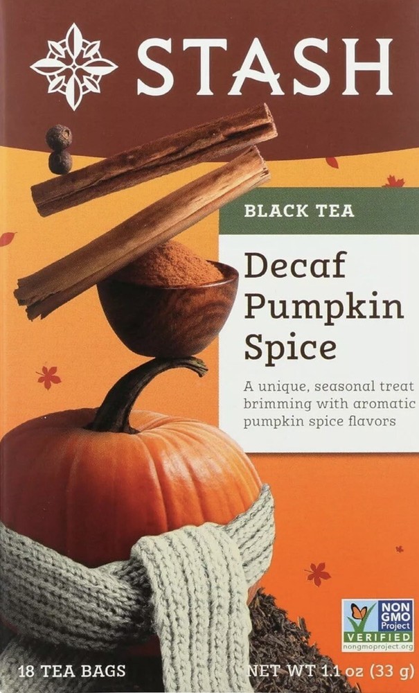 Stash Decaffeinated Tea-Pumpkin Spice - 18 - Bag