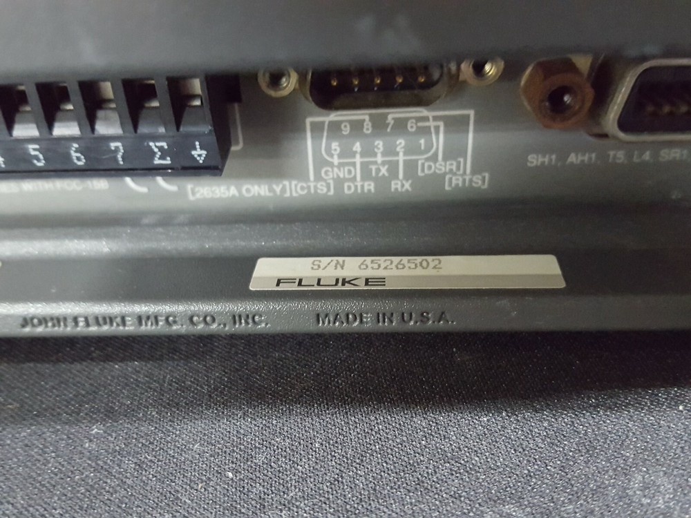 Fluke 2620A: Hydra Data Acquisition Unit (Failure: Low Batt Error 6) (6502) Q