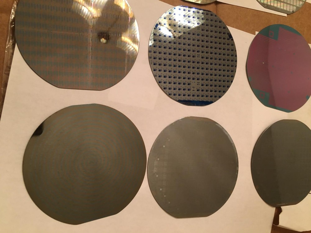 4" Unknown NITF Silicon Wafer 1980s Extremely Rare