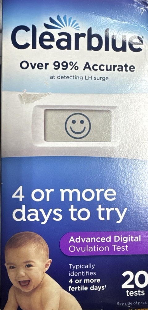 Clearblue Advanced Digital Ovulation Predictor Kit - 20 Count Exp 2027-01-26