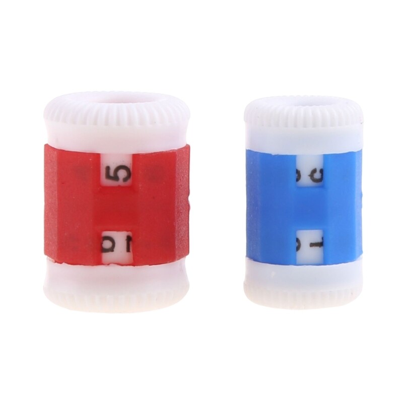 2pcs Row Counter 2 Sizes Knit Knitting Needles New