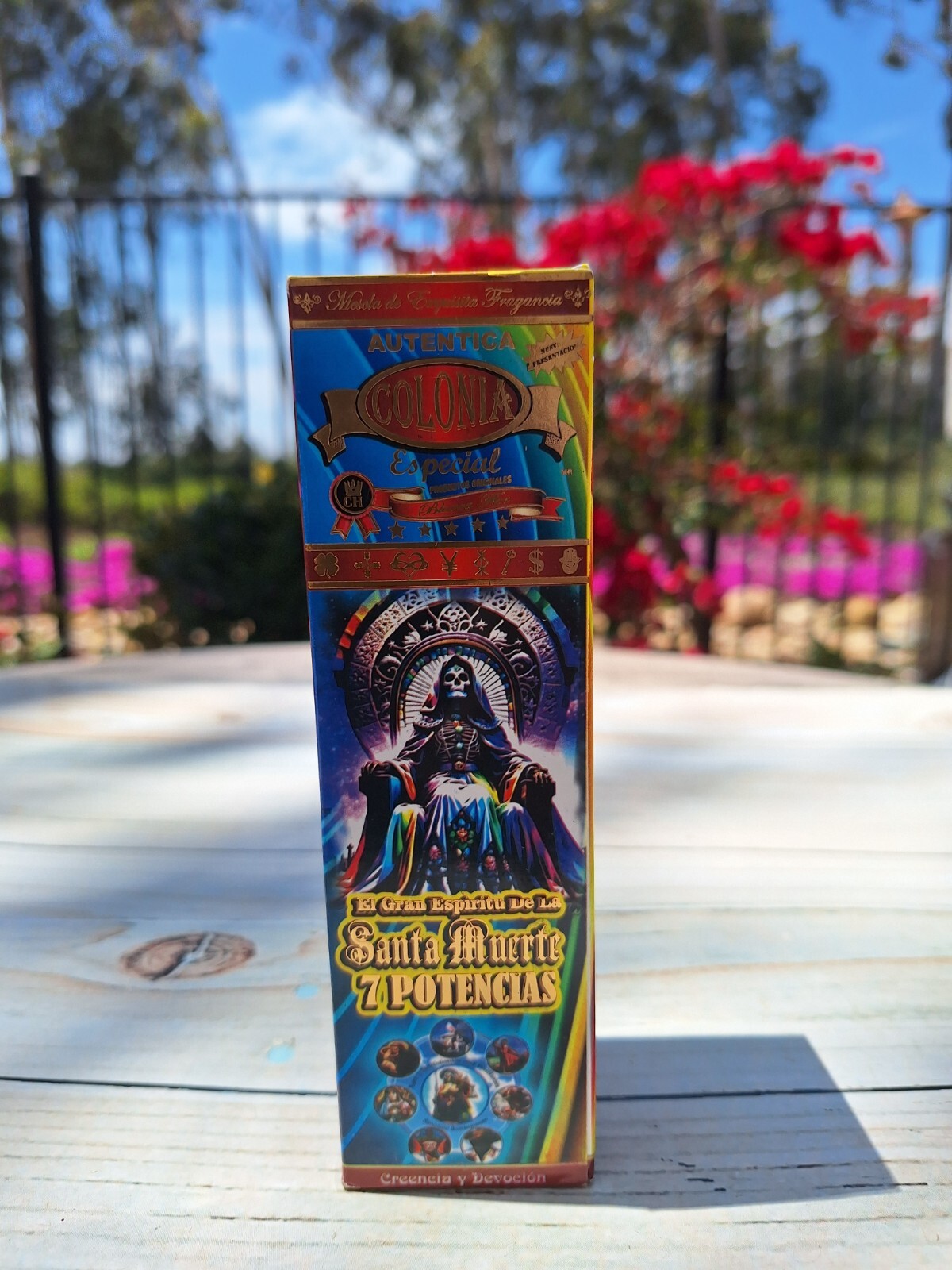 Colonia 3.3fl Natural Spray Espiritu de la Santa Muerte 7 Potencias Religion