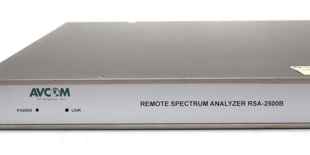 AVCOM RSA-2500B Rack Mount Wideband Spectrum Analyzer