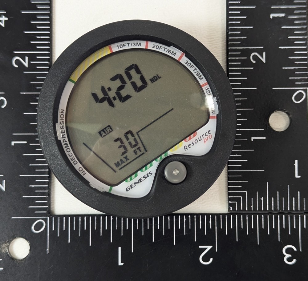 Genesis Resource Pro Puck Scuba Dive Diving Computer Module Air & Nitrox #5652