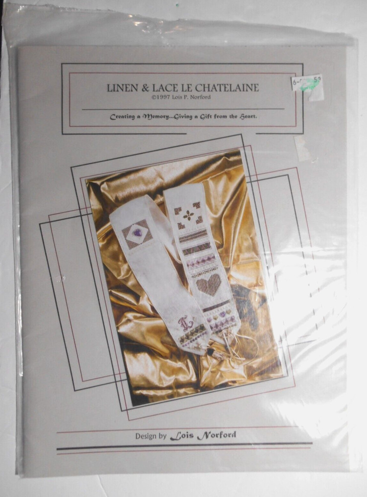 Linen & Lace Le Chatelaine Lois Norford Counted Cross Stitch Pattern