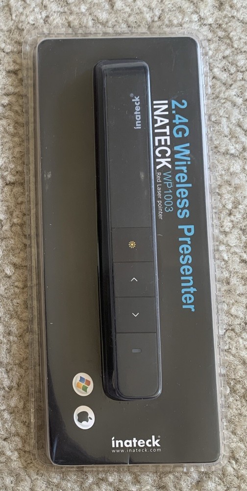 2.4GHz USB Wireless Presenter PPT Remote Laser Pointer For Laptop Mac,Computer