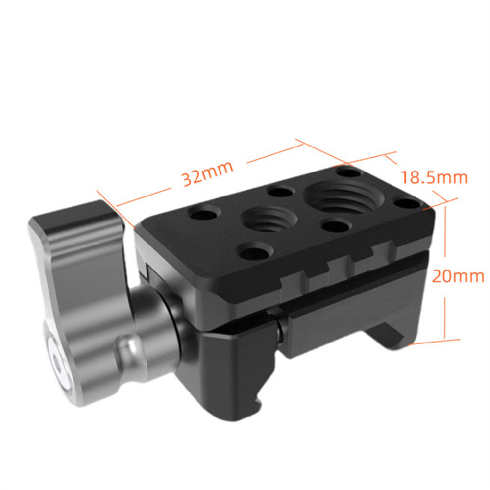 Rail Clamp Adapter Durable Lightweight ReplacementFor NATO Rails Accessories