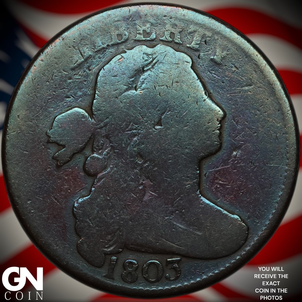 1803 Draped Bust Large Cent A2356