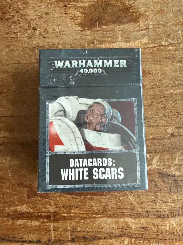 Codex Supplement White Scars - Warhammer 40K Sealed Cards 10