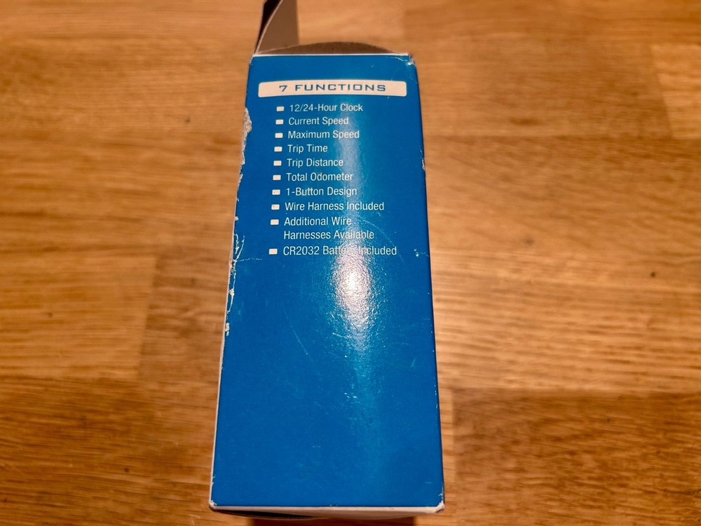 NEW! MSW Miniac CC-100 7 Function Wired Cycling Computer