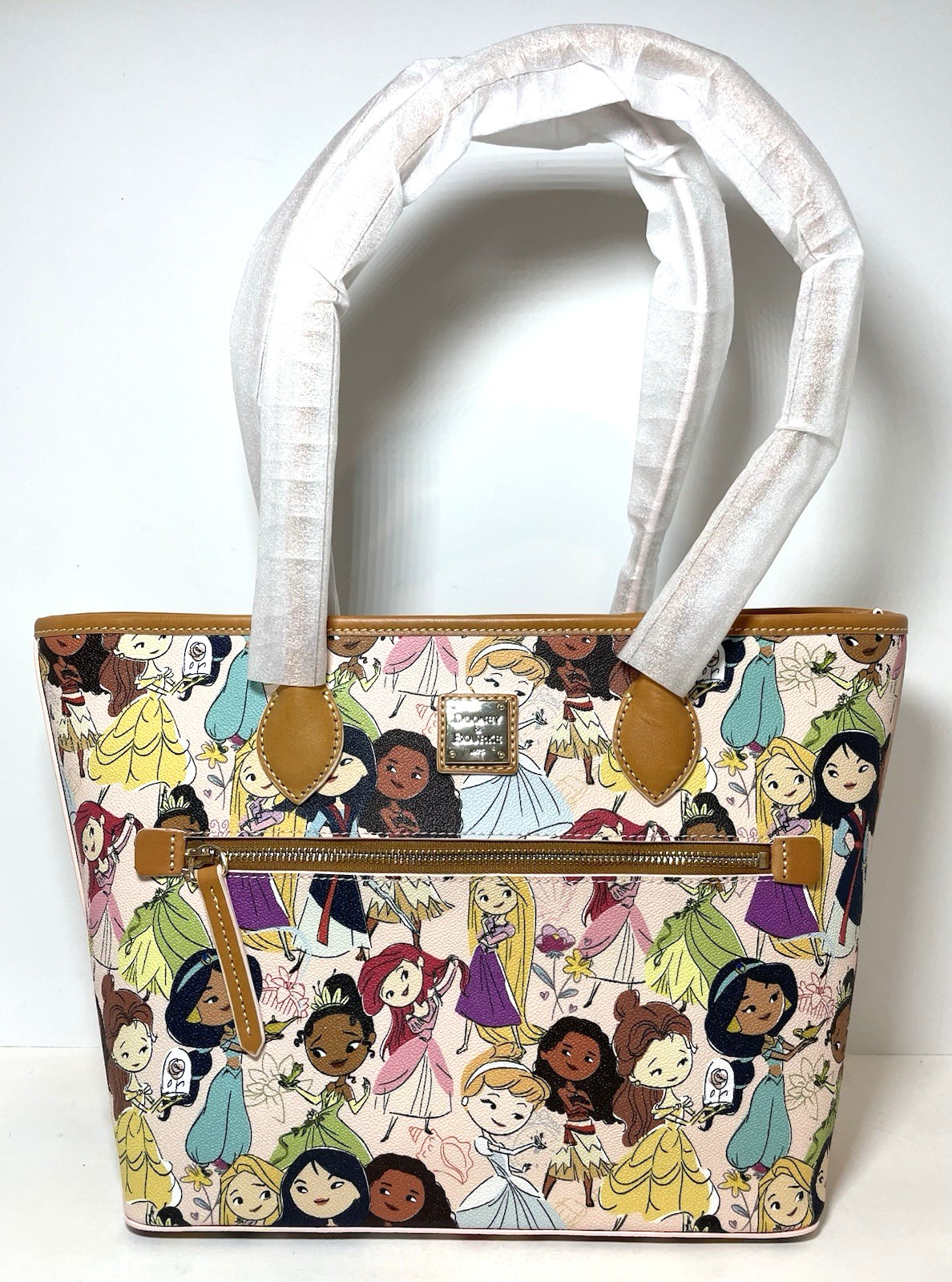 Disney Princess Dooney & Bourke Tote Bag Purse Princesses New Exact Bag Pictured