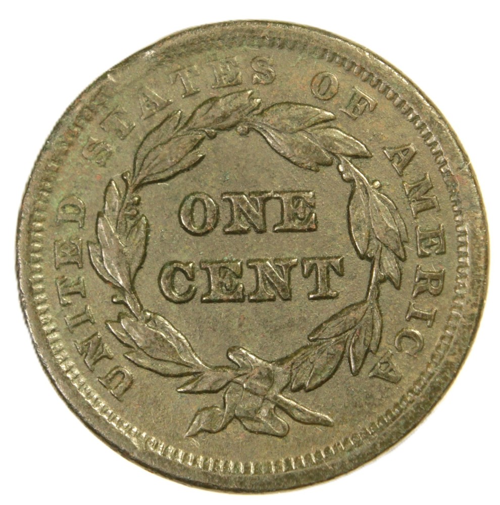 1841 Large Cent- Choice EF- SMH 1719