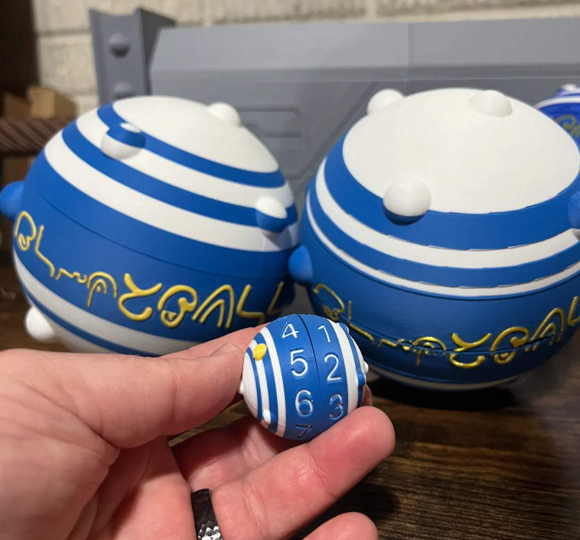 Blitz BALL MTG Life Counter – Rotating Life Tracker | Tabletop RPG / 2-pack