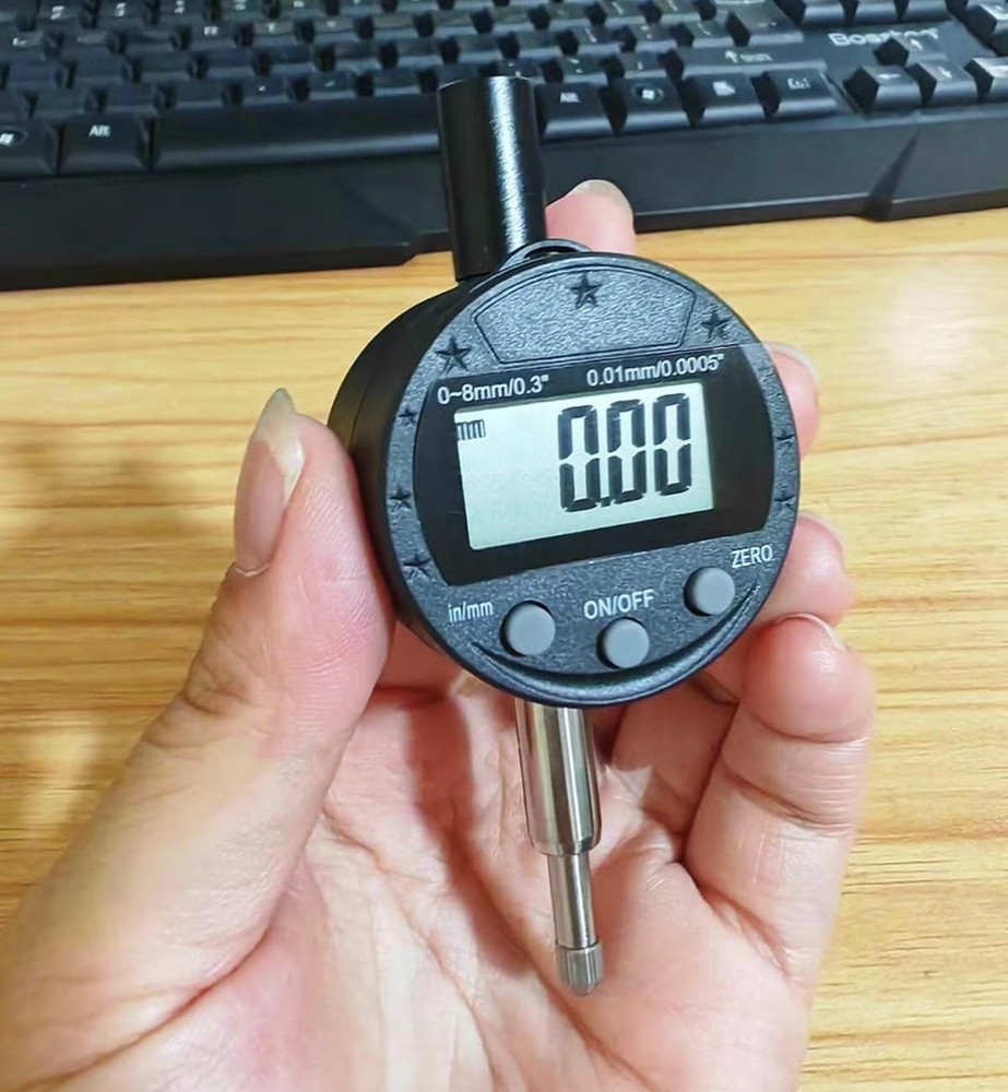 Electronic Digital Dial Indicator Digital Probe Indicator Dial Gauge High Re...