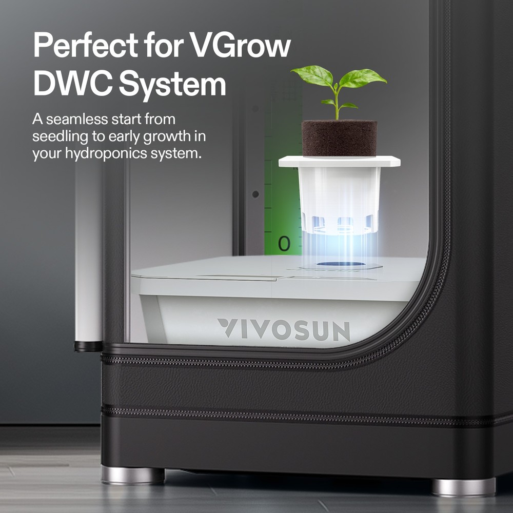 VIVOSUN FlexFeed VGrow DWC Hydroponics Seed Rooter Plug Rapid Rooter Replacement