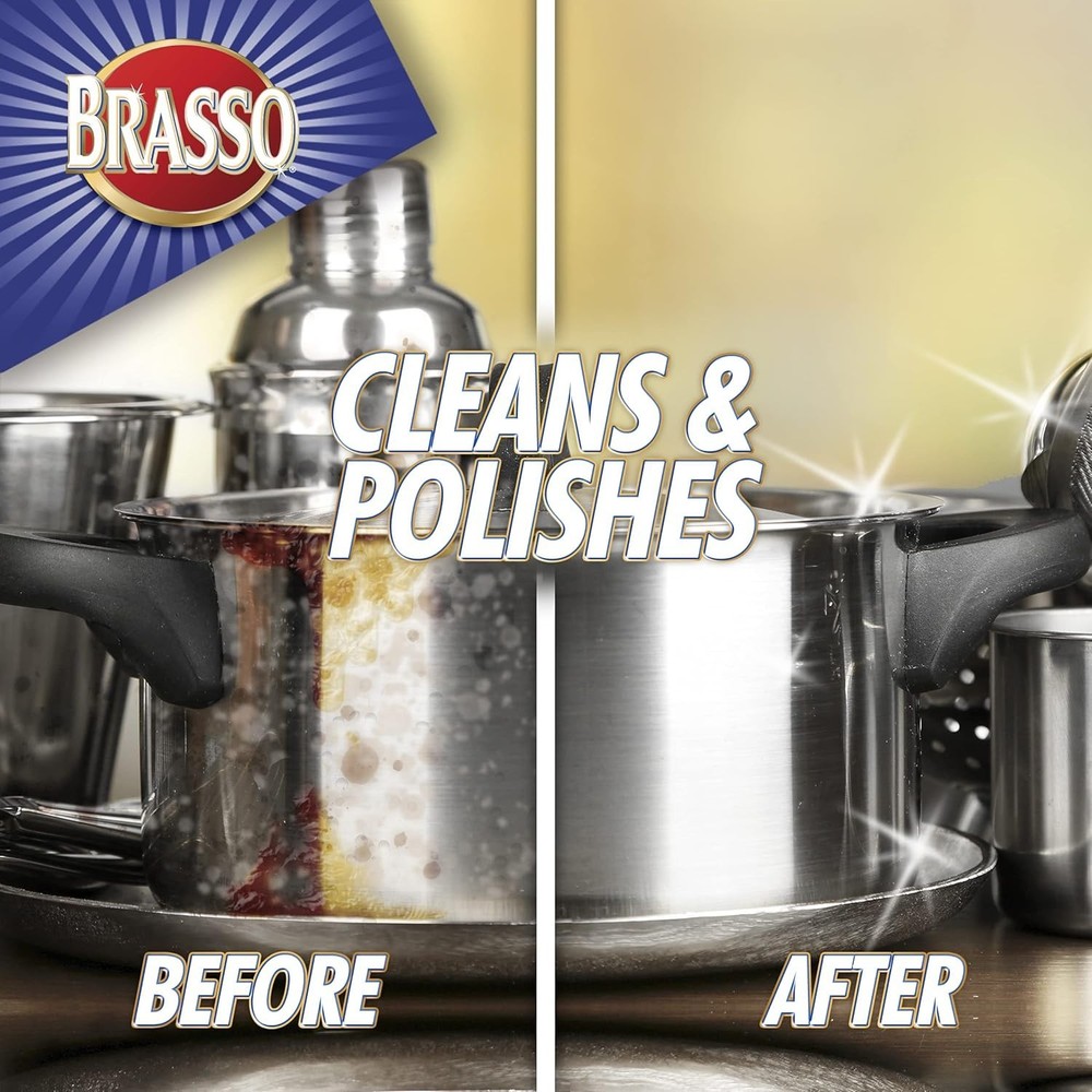Brasso Multi-Purpose Metal Polish 8 oz