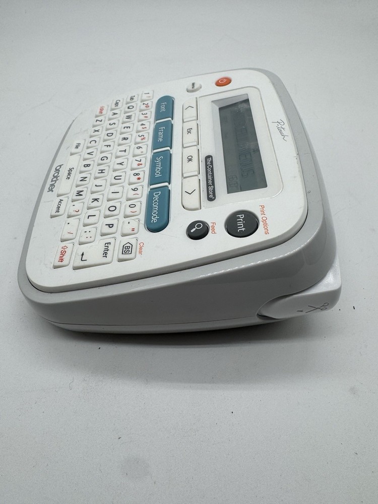 Brother P-Touch PT-D201 CS Label Maker - WORKING