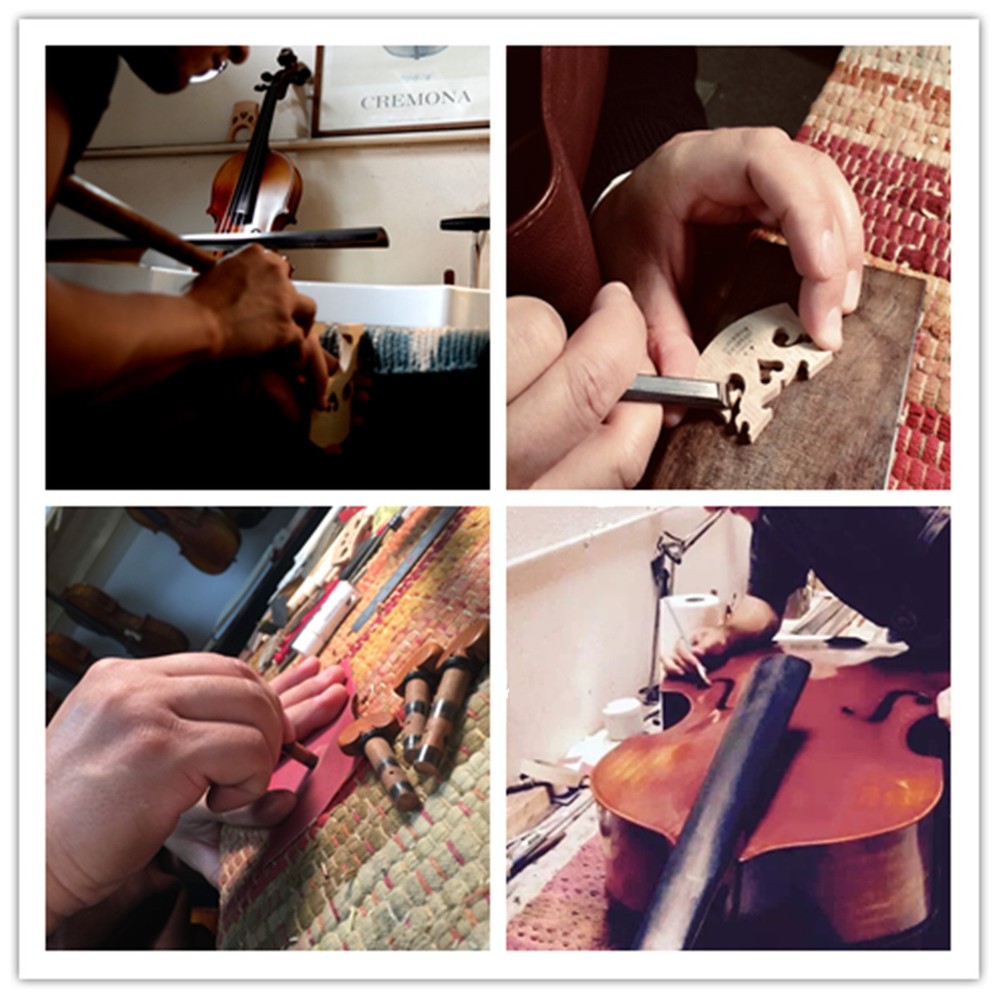 USED OLD SPRUCE VA090-15'' VIOLA FROM CLASSICAL STRINGS-John Wu Workshop
