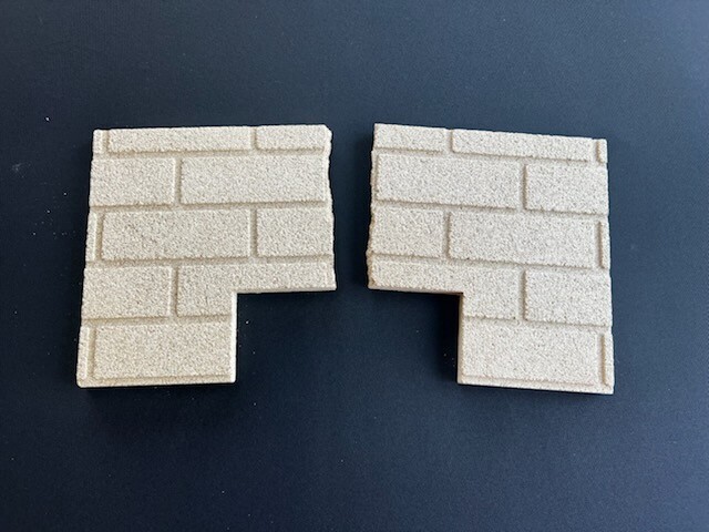 Glow Boy Firebrick panel fiberboard *BROKEN*