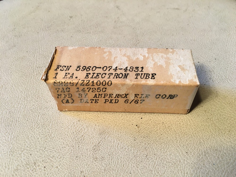 Amperex 8228 Tube, NOS