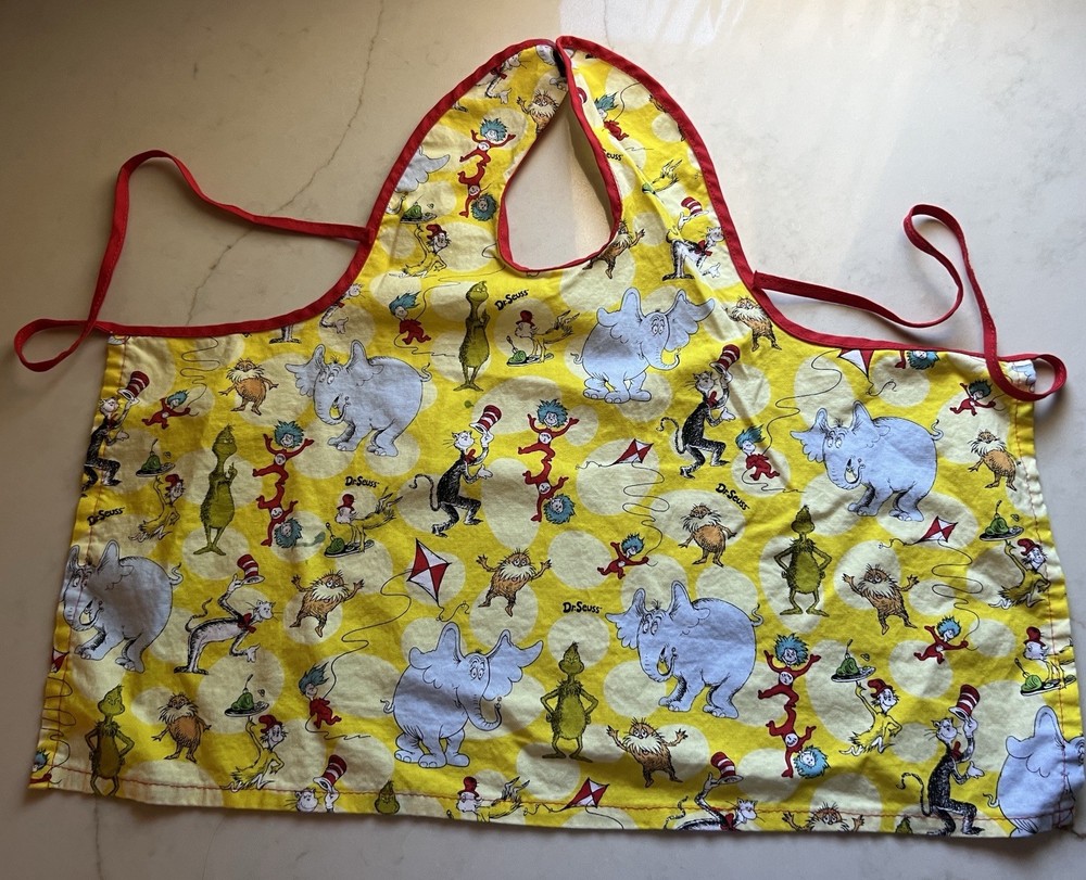 DR SEUSS HANDMADE CHILDREN’S APRON