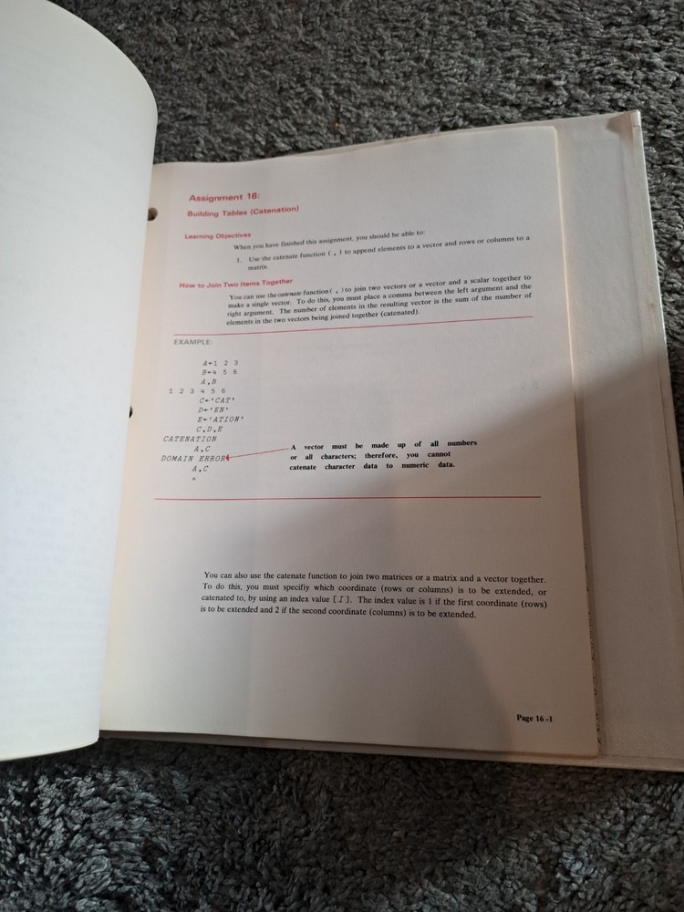 IBM APL an Introduction Textbook 1980 2nd Edition