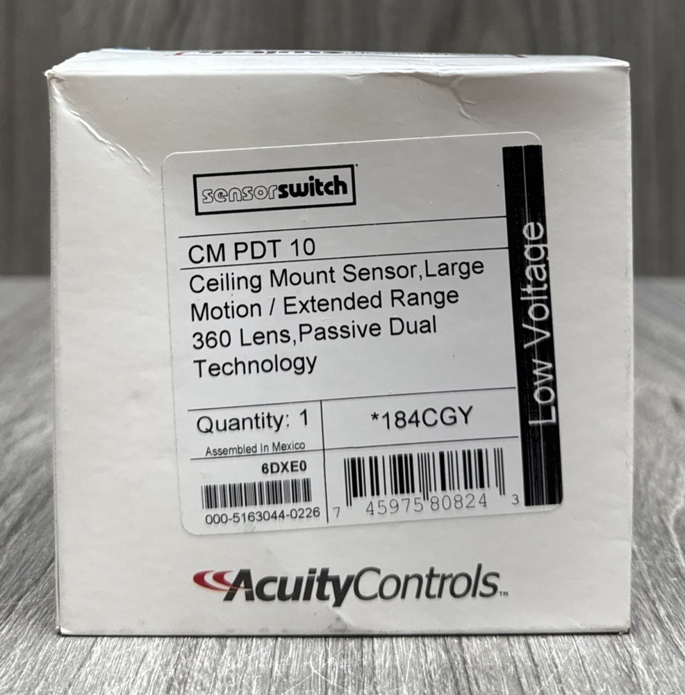 Sensor Switch CM PDT 10 Occupancy Sensor Daylight Controllers Extended Range 360