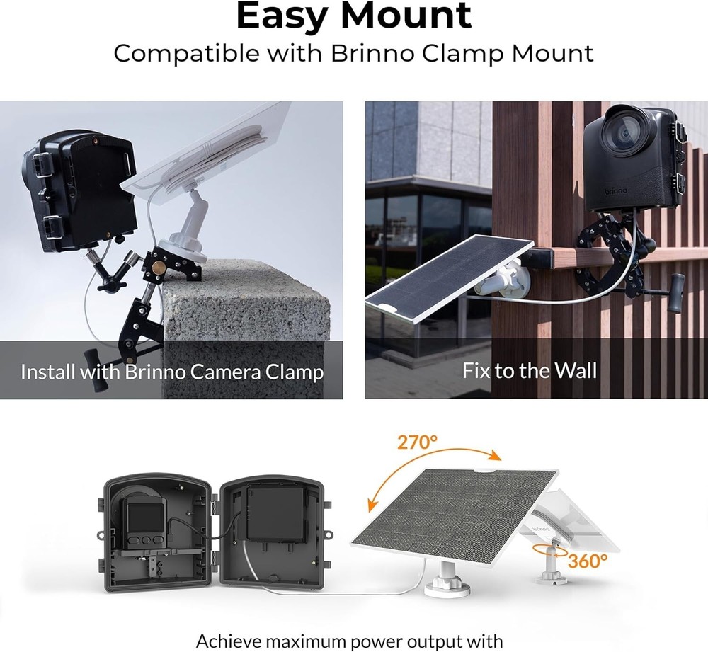 Brinno BCC2000 Plus + ASP1000-P Construction Camera Bundle