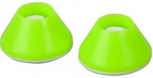Walker Glides, Walker Glide Caps, Walker Slides, Rubber Tips, Green, 2 Count