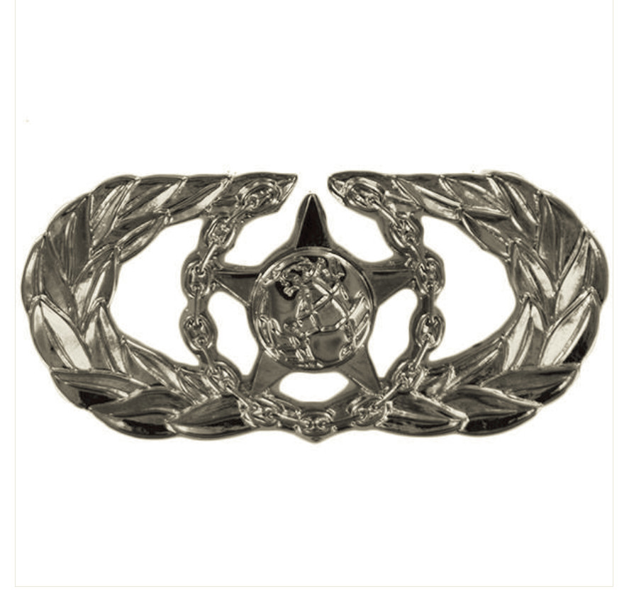 Vanguard AIR FORCE BADGE: BASIC SAFETY - REGULATION SIZE MIRROR FINISH