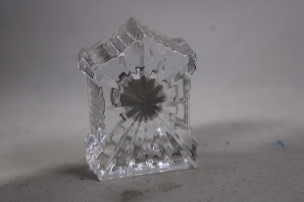 Edinburgh Crystal Mini Clock - Bedside