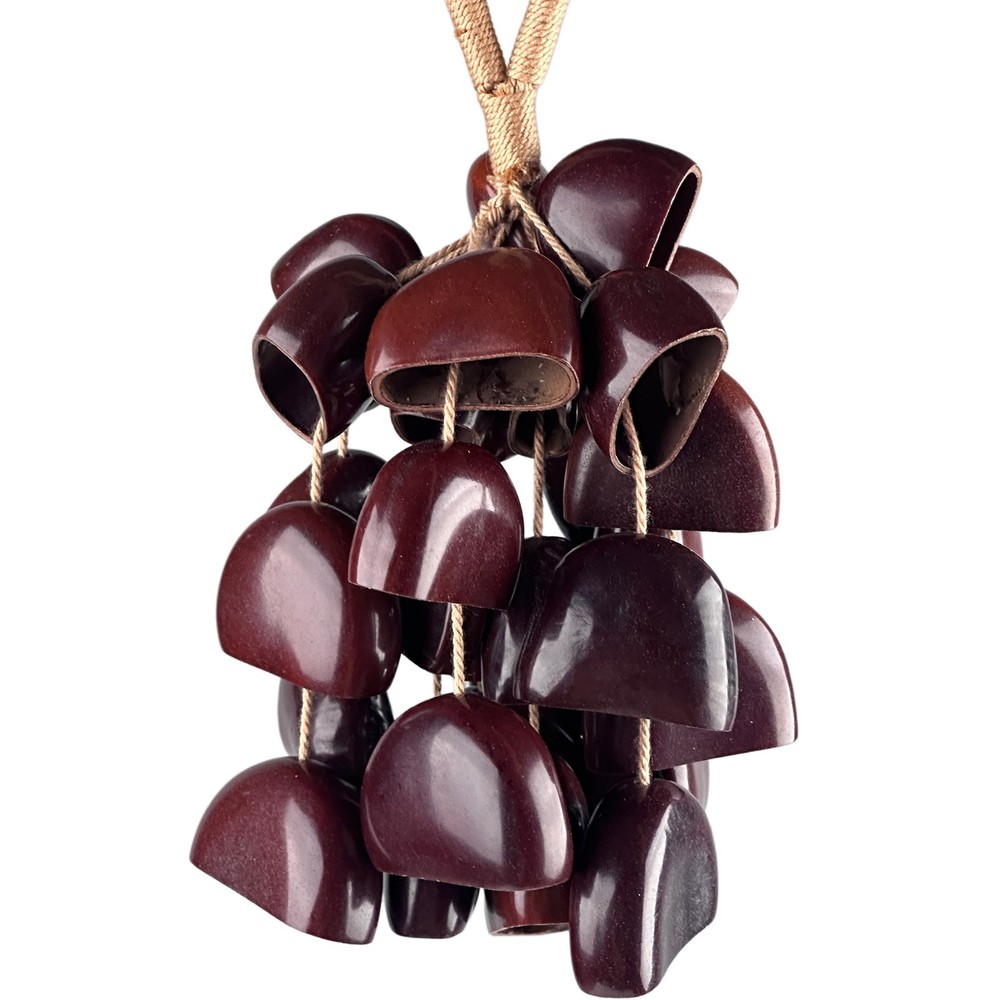 African Natural Shell Shaker Nutshell Seed Rattle Hand Percussion Instruments