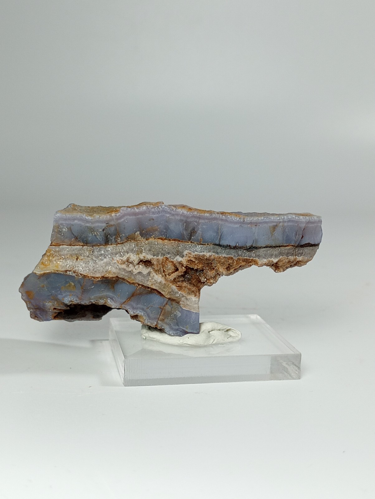 Holley Blue Agate Unpolished Specimen