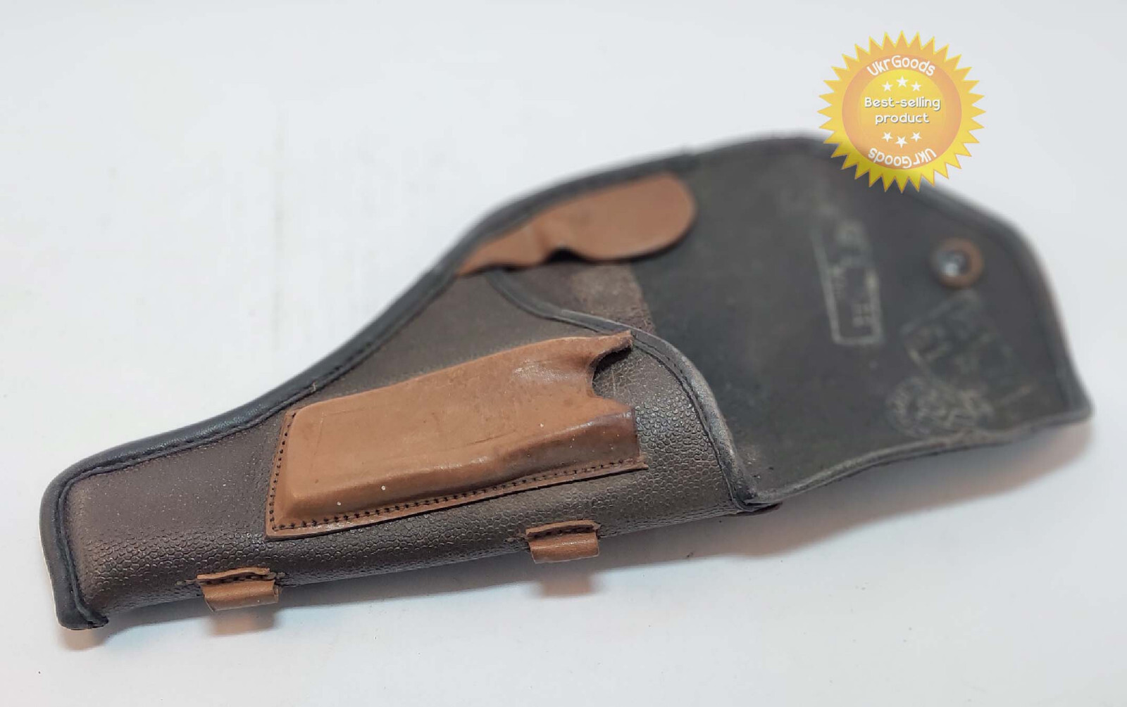 TT Gun Tokarev Holster 1950 year Original USSR Soviet Army Leather Tarpaulin