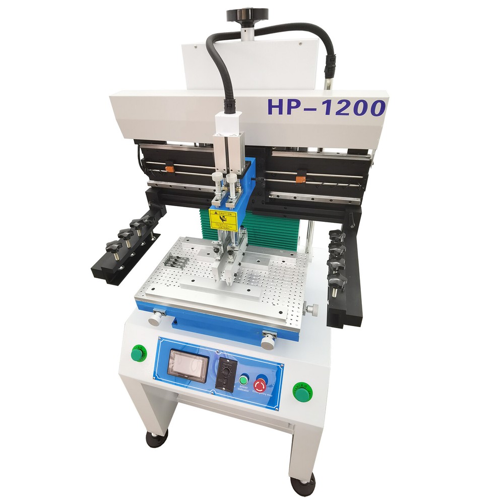 Semi-Automatic Solder Paste Printing Special Equipment Stencil Printer 110V